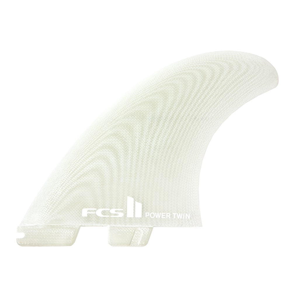 FCS II Power Twin+1 PG Clear Fins