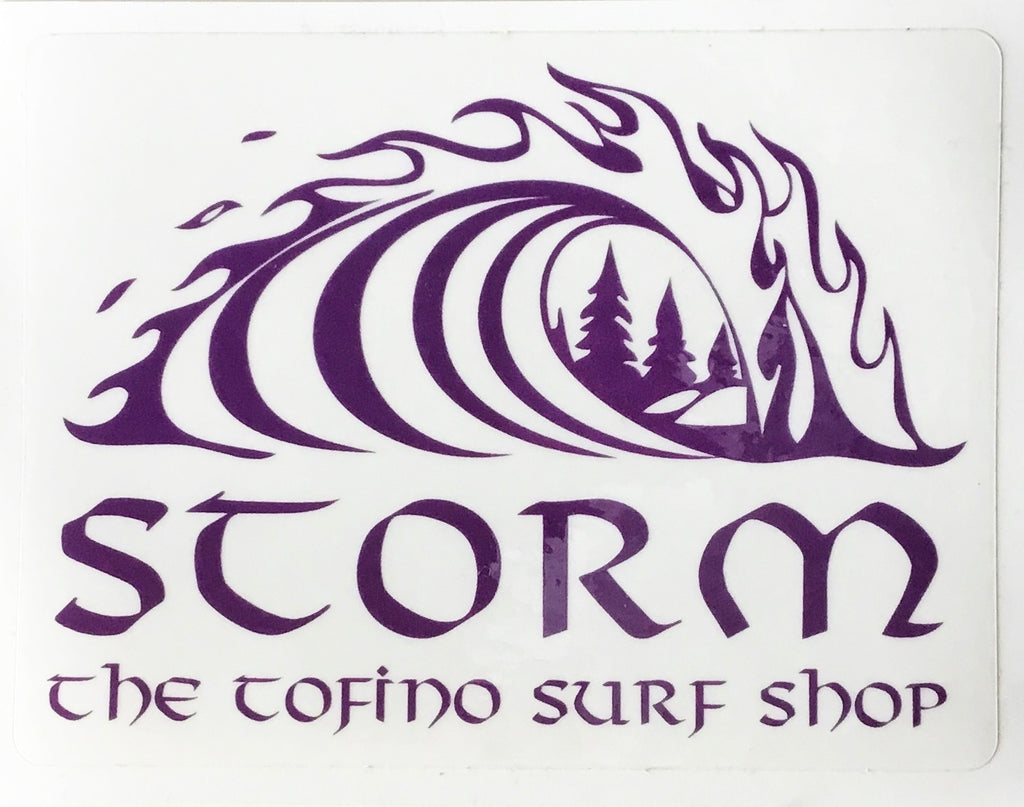 Storm Classic Wave Sticker Small