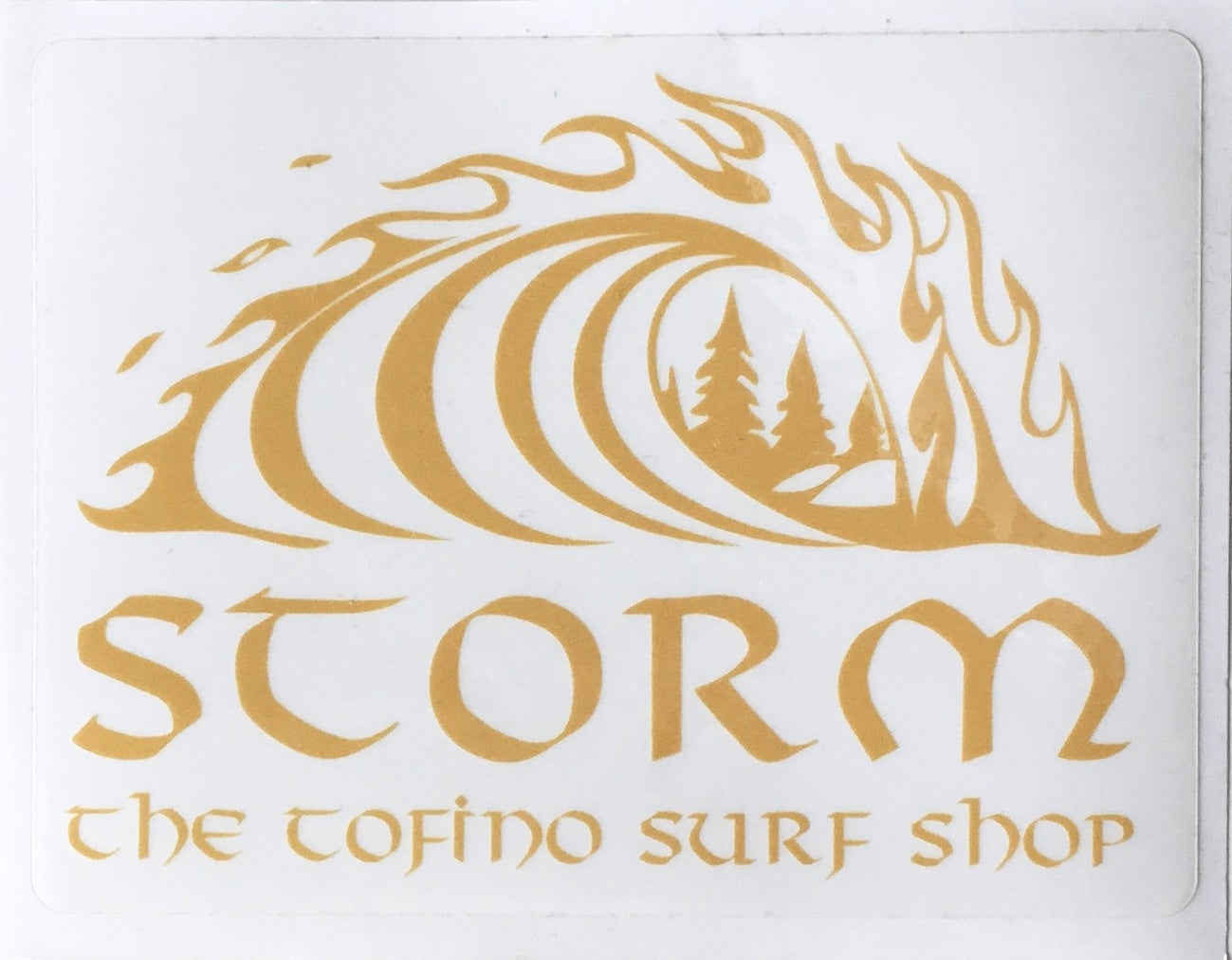 Storm Classic Wave Sticker Small