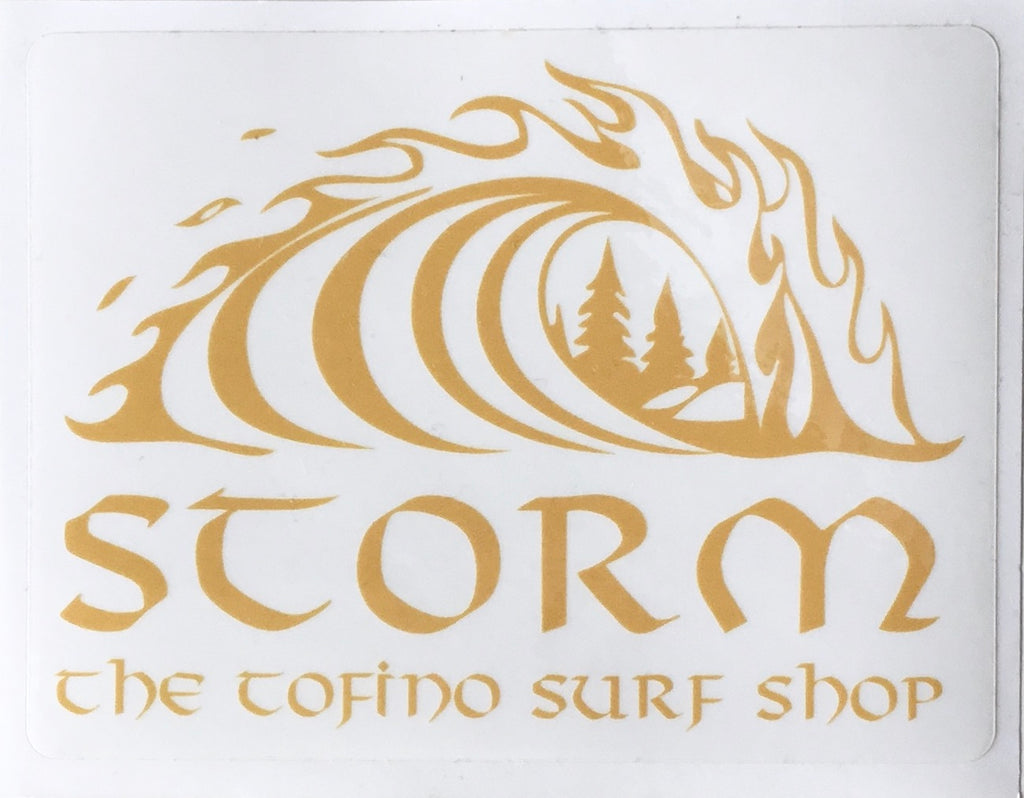 Storm Classic Wave Sticker Small