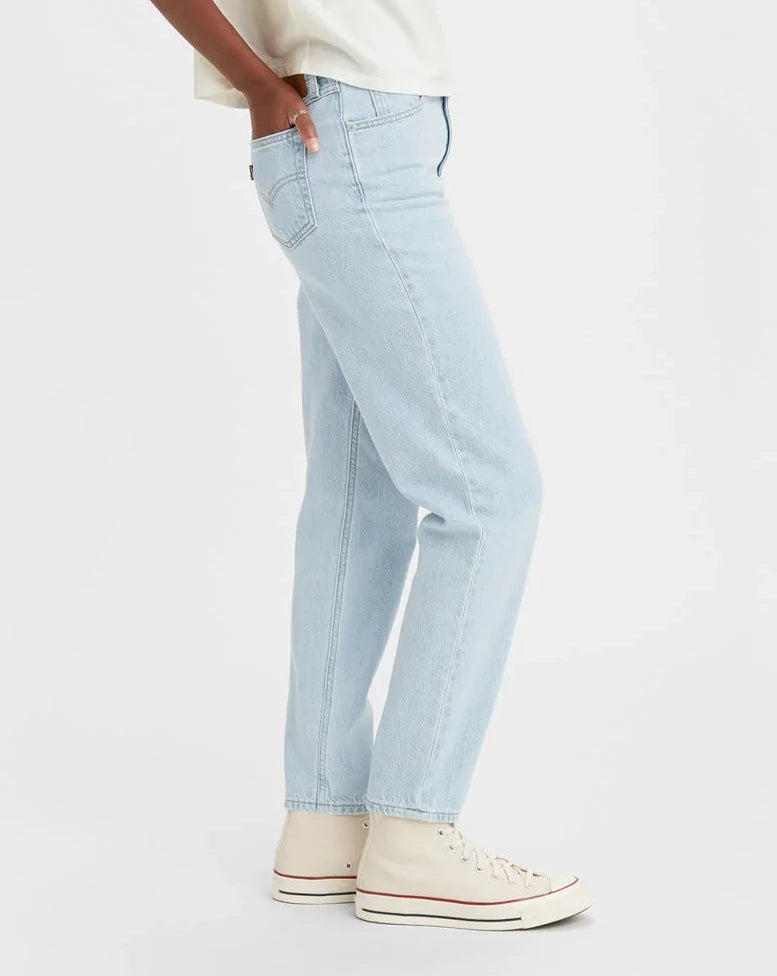 Levi blue mom jeans shop