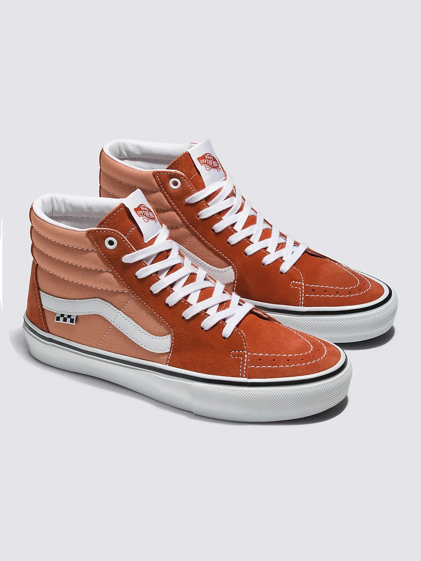 Vans Mens Skate Sk8-Hi - Burnt Ochre