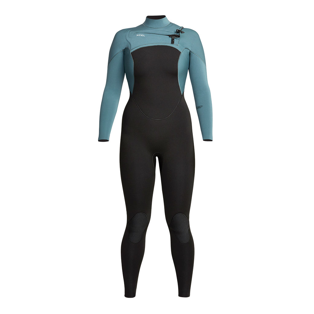 Xcel Womens Comp Front Zip 4/3mm Fullsuit