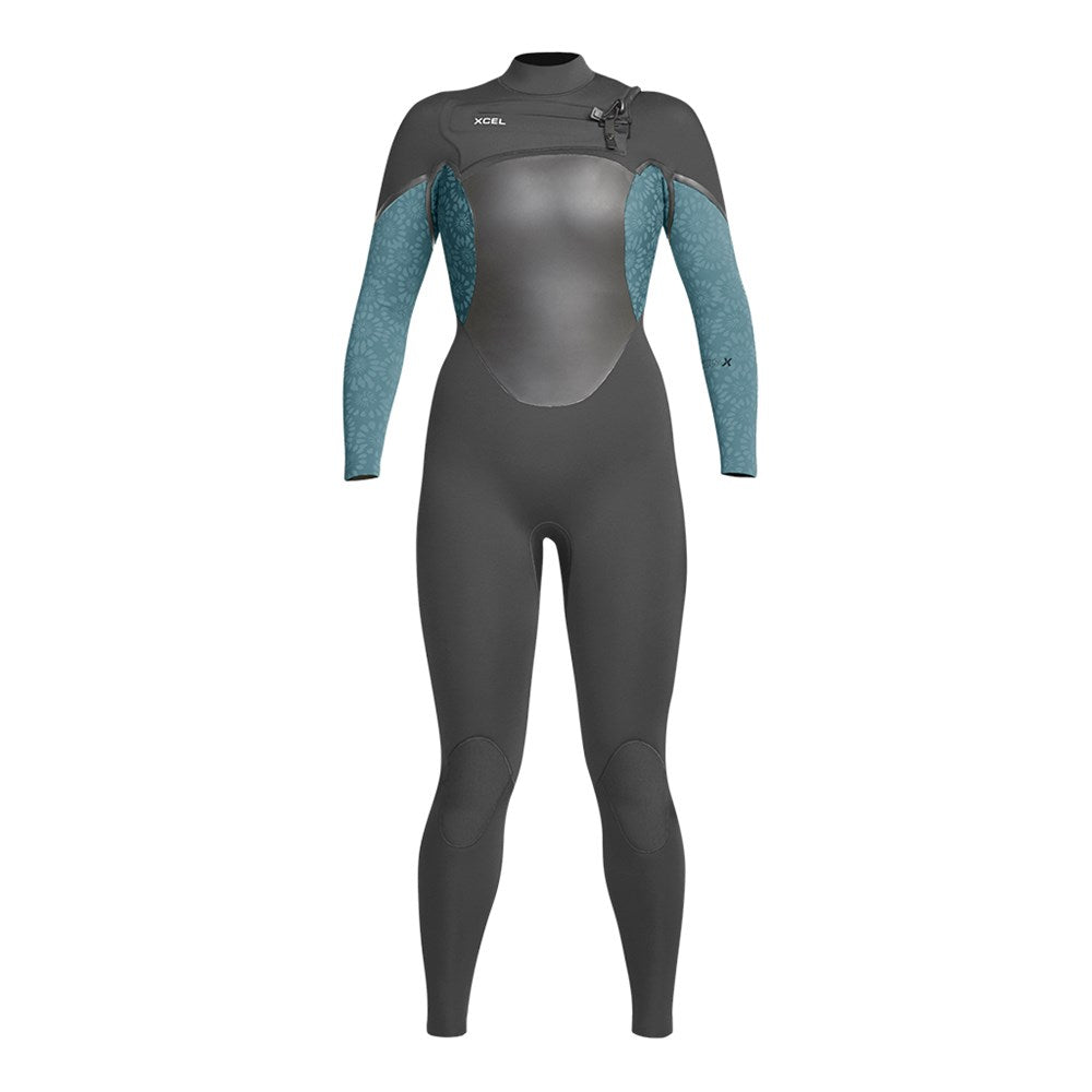 Xcel Womens Axis X Front Zip 4/3mm Fullsuit