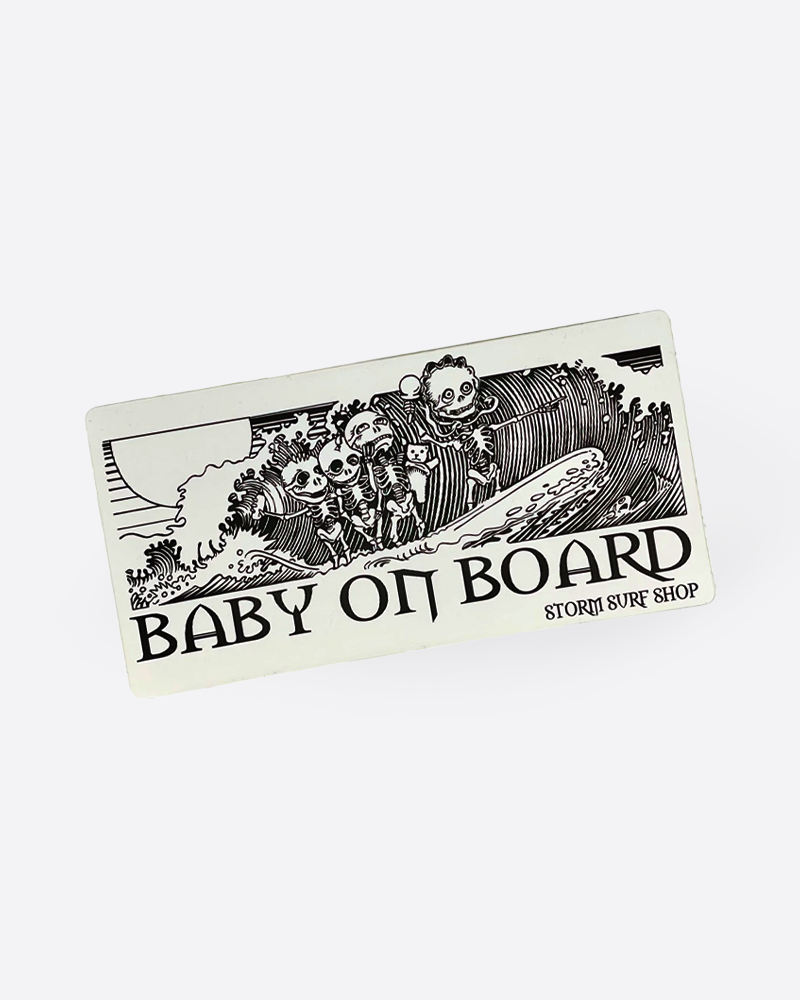 Storm Baby on Board Sticker