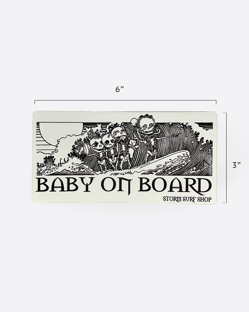 Storm Baby on Board Sticker