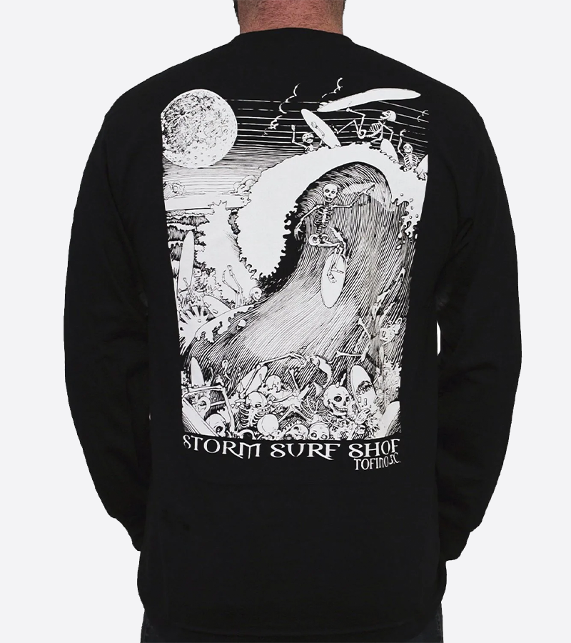 Storm Boneyard  Long Sleeve - Black