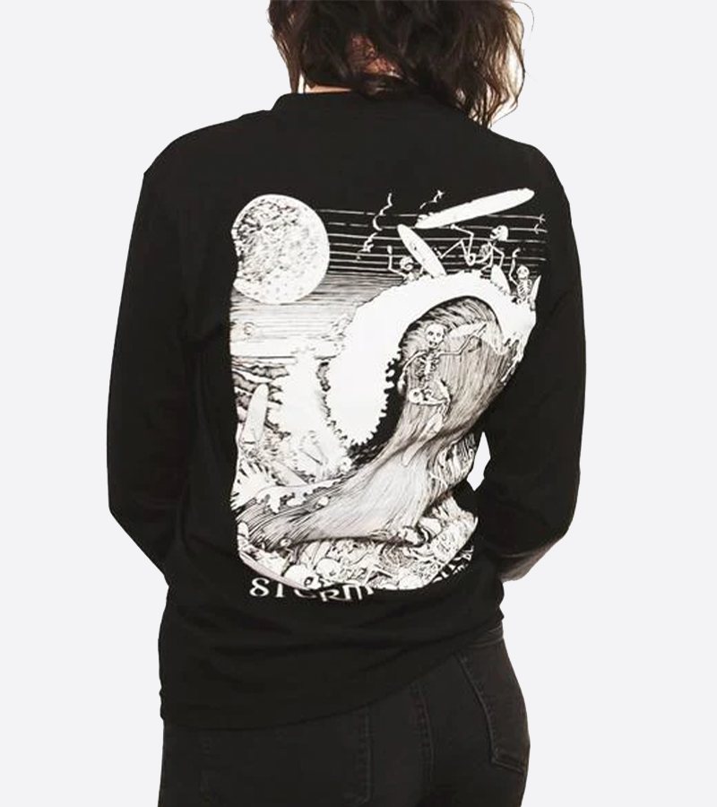 Storm Boneyard  Long Sleeve - Black