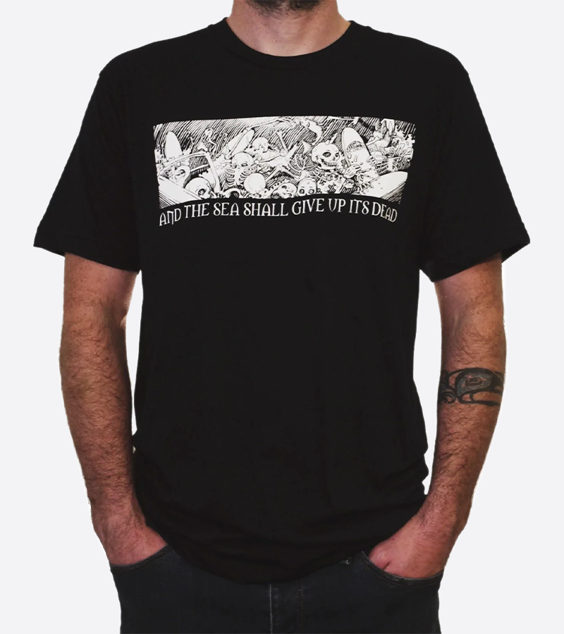 Storm Boneyard T-shirt - Black – Storm Surf Shop