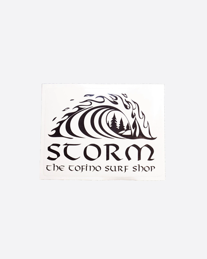 Storm Classic Wave Sticker Small