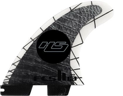 FCS II Haydenshapes PC Carbon Tri Fin Set
