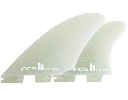 FCS II PG Split Keel Quad Fin Set