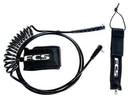 FCS 7' SUP Reg Essential Leash Black