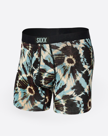Saxx Vibe Boxer - Earthy Tie Dye